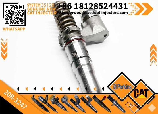 Excavator Parts 392-0225 Fuel Injector 3920225 20R-3247 20R3247 for CAT 3508B 3512B 3516B 3512C 3516C