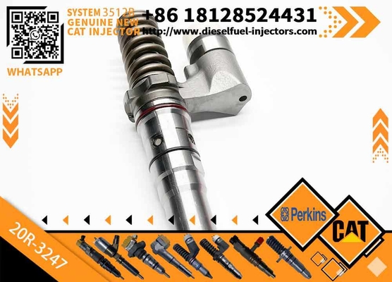 Excavator Parts 392-0225 Fuel Injector 3920225 20R-3247 20R3247 for CAT 3508B 3512B 3516B 3512C 3516C