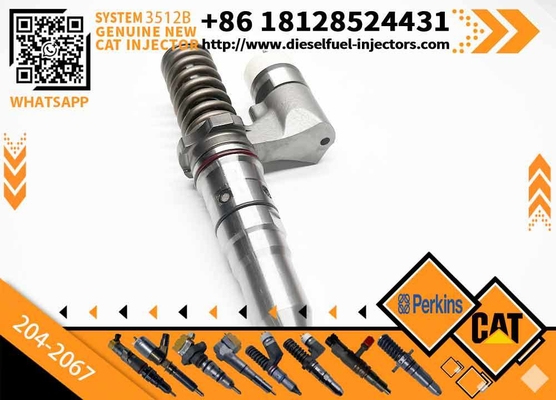 Fuel Injector 204-2067 2042067 Diesel Engine Fuel Injector 10R-6162 10R6162 for CAT C15 C18 C13 C32 3406E 3512B