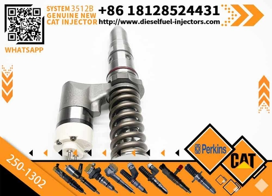 CAT Engine Parts 3512C 3512B Injector 250-1302 249-0746 20R1264 Fuel Injector for Caterpillar Excavator Engine Injector