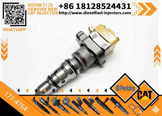 Diesel Engine Parts Fuel Injector 1774754 177-4754 for 3126B Excavator Spare Parts