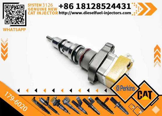 High Quality Excavator diesel Injector 179-6020 3412E 613G 637G 769D 771D D9R 232-1183 10R-1266