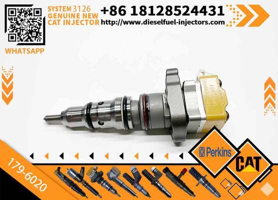 High Quality Excavator diesel Injector 179-6020 3412E 613G 637G 769D 771D D9R 232-1183 10R-1266