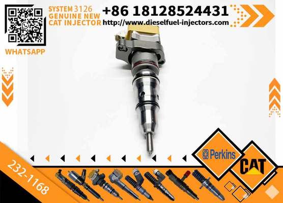 CAT common rail injector 222-5966 10R-0781 232-1168 is suitable for CAT3126 diesel engine injector assembly