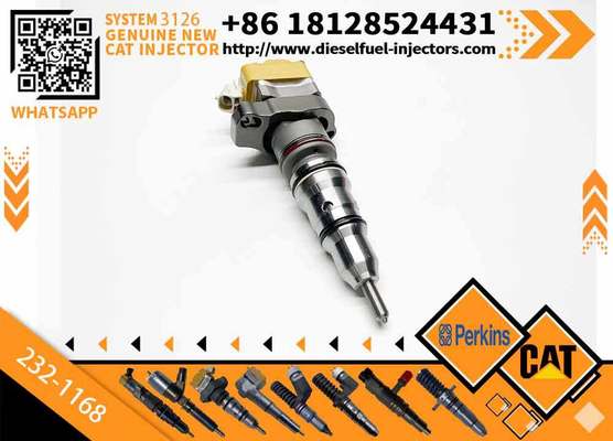 CAT common rail injector 222-5966 10R-0781 232-1168 is suitable for CAT3126 diesel engine injector assembly