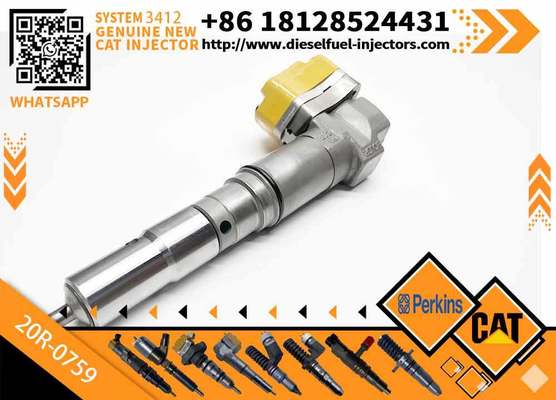 CAT 3412 Truck Engine Fuel Injector 198-4752 104-3377 20R-0759 for Spray Valve System Spare Parts
