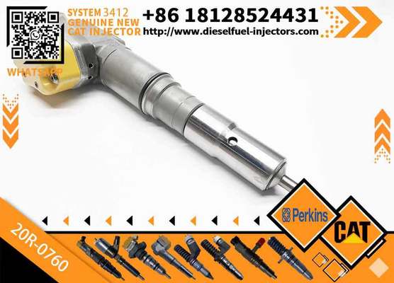 KJC Excavator Parts Engine 3408 3412 Fuel Injector 4CR01974 169-7408 174-7527 222-5967 20R-0760 for Construction Machinery