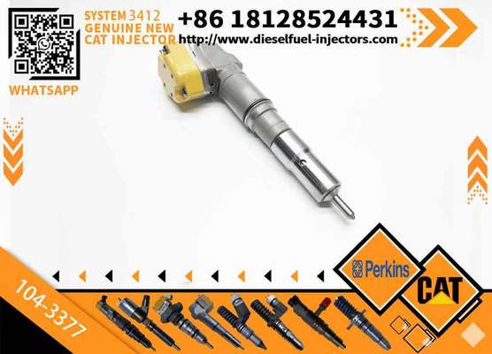 High Quality Remanufactured Diesel Fuel Injector 104-3377 for CAT 3412 Engine 1043377