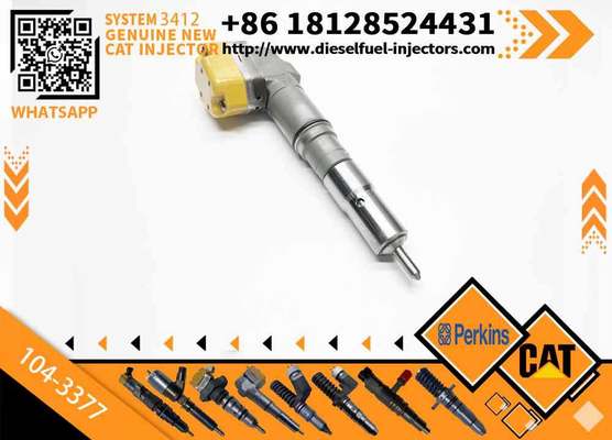High Quality Remanufactured Diesel Fuel Injector 104-3377 for CAT 3412 Engine 1043377