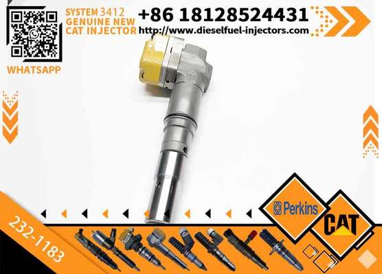 Common Rail Fuel Injector Excavator Parts Engine 3408 3412 Fule Injetor 232-1173 232-1183 232-1168 174-7528 174-7526 for CAT