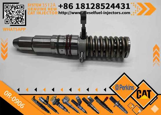 4P-9075 4P9075 Common Rail Fuel Injector 0R-3051 0R-0906 Diesel Injection Valves for CAT 3512 3516 3508