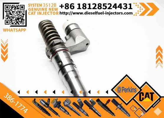 Common Rail Diesel Injector 386-1774 Excavator Parts Fuel Injectors 3861774 for CAT 3500B
