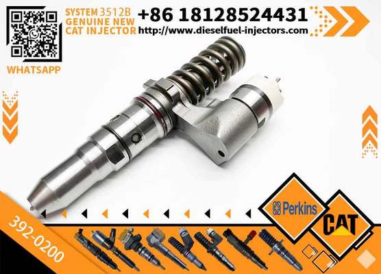 Excavator Accessories For CAT 3508B 3512B Diesel Engine Spare Parts Fuel Injector 392-0206 392-0214 392-0202 392-0200 for Construction Machinery