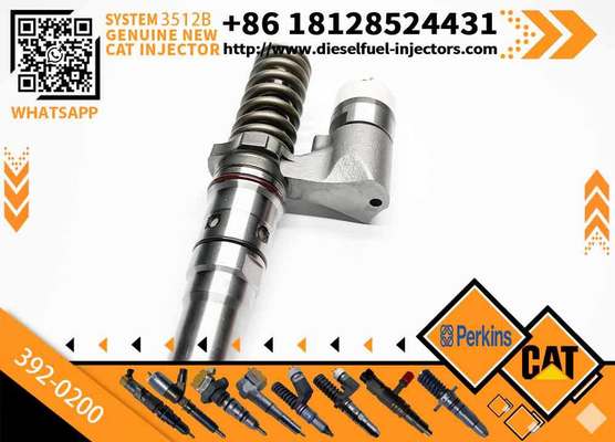 Excavator Accessories For CAT 3508B 3512B Diesel Engine Spare Parts Fuel Injector 392-0206 392-0214 392-0202 392-0200 for Construction Machinery