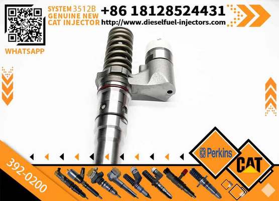 Excavator Accessories For CAT 3508B 3512B Diesel Engine Spare Parts Fuel Injector 392-0206 392-0214 392-0202 392-0200 for Construction Machinery