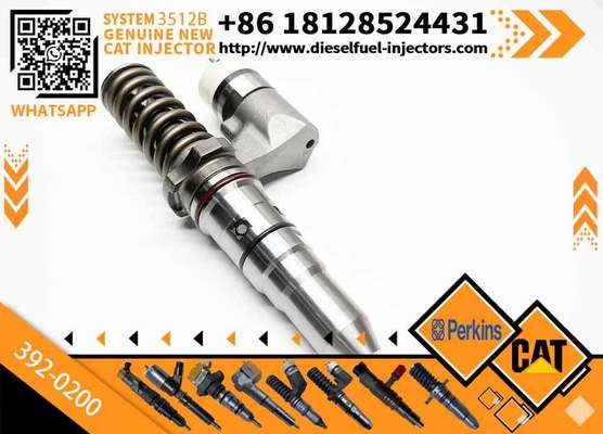 Excavator Accessories For CAT 3508B 3512B Diesel Engine Spare Parts Fuel Injector 392-0206 392-0214 392-0202 392-0200 for Construction Machinery