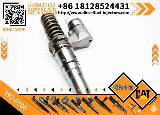 Excavator Accessories For CAT 3508B 3512B Diesel Engine Spare Parts Fuel Injector 392-0206 392-0214 392-0202 392-0200 for Construction Machinery