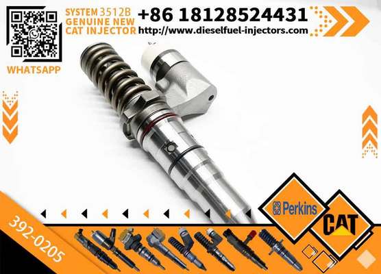 392-0205 3920205 Diesel Fuel Injector for 3508 3512 Original Diesel Engine Parts 392-0205 Common Rail Fuel Injector