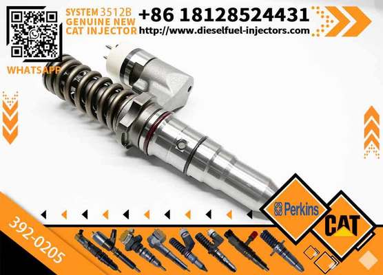 392-0205 3920205 Diesel Fuel Injector for 3508 3512 Original Diesel Engine Parts 392-0205 Common Rail Fuel Injector