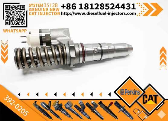 392-0205 3920205 Diesel Fuel Injector for 3508 3512 Original Diesel Engine Parts 392-0205 Common Rail Fuel Injector