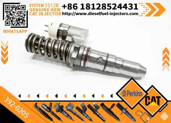 392-0205 3920205 Diesel Fuel Injector for 3508 3512 Original Diesel Engine Parts 392-0205 Common Rail Fuel Injector