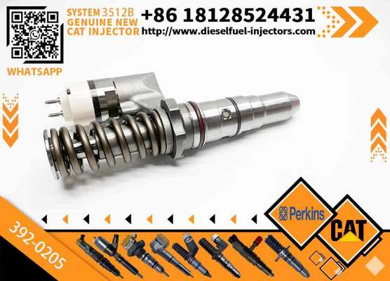 392-0205 3920205 Diesel Fuel Injector for 3508 3512 Original Diesel Engine Parts 392-0205 Common Rail Fuel Injector