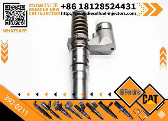 Diesel Injector OEM 392-0206 392-0211 150-4453 0R-9944 for Caterpillar 3512B Engine Power Surge Fit Parts