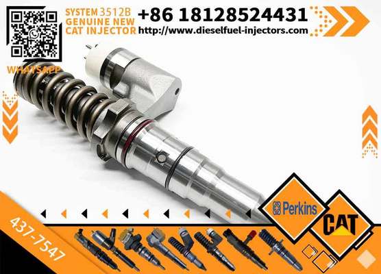 High Quality Fuel Injector 437-7547 4377547 Diesel Engine Fuel Injector 20R-2296 20R2296 for CAT 3508B 3512B 793C 793D 3516C