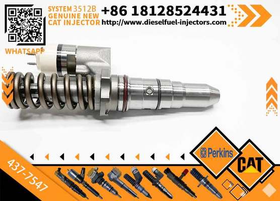 High Quality Fuel Injector 437-7547 4377547 Diesel Engine Fuel Injector 20R-2296 20R2296 for CAT 3508B 3512B 793C 793D 3516C
