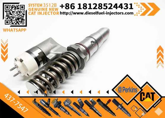 High Quality Fuel Injector 437-7547 4377547 Diesel Engine Fuel Injector 20R-2296 20R2296 for CAT 3508B 3512B 793C 793D 3516C
