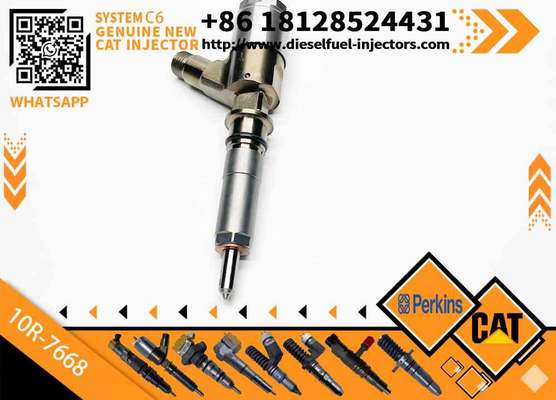New Diesel Fuel Injector 321-0990 2645A743 10R-7668 2645A705 2645A709 2645A731 for Caterpillar C6.6 Perkins 1106D