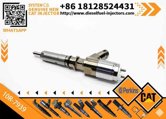 New Diesel Engine Injector 295-9140/2645A734/10R-7674/10R-7668/10R-7938/10R-7939 Caterpillar C4.4/C6.6 Common Rail Injector