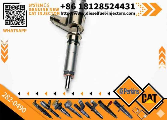 Excavator Parts C6 Engine Injector 320-0680 2645A709 295-9130 382-0480 282-0490 Fuel Injector for Excavator