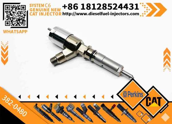 Excavator Parts C6 Engine Injector 320-0680 2645A709 295-9130 382-0480 282-0490 Fuel Injector for Excavator