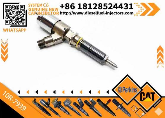 Excavator Accessories Fuel Injector 10R-7939 2645A747 2645A749 2645A753 for Perkins C6.6 Diesel Engine Spare Parts Construction Machinery