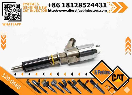 New Injector for CAT320D C6.6 Diesel 320-0690 2645A749 321-3600 320-0655 326-4756 320-0688 375-4106 320-0688 2645A751 2645A753