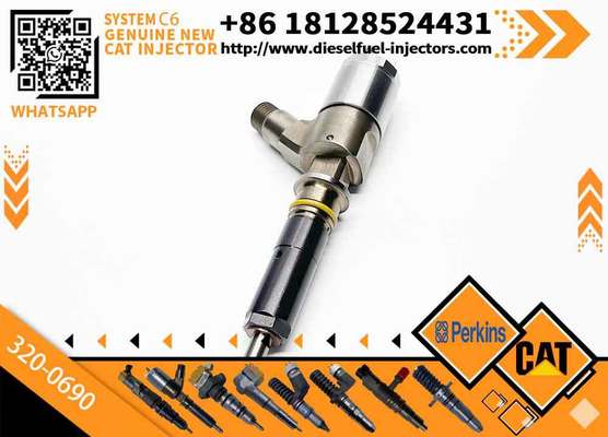 C6.6 Engine Injector 320-0690 3200690 Common Rail Injector 2645A749 Construction Machinery Parts for Excavator