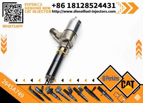 New Injector for CAT320D C6.6 Diesel 320-0690 2645A749 321-3600 320-0655 326-4756 320-0688 375-4106 320-0688 2645A751 2645A753
