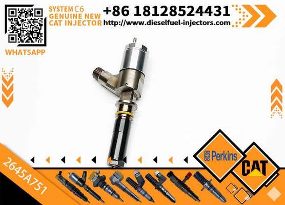 New Injector for CAT320D C6.6 Diesel 320-0690 2645A749 321-3600 320-0655 326-4756 320-0688 375-4106 320-0688 2645A751 2645A753
