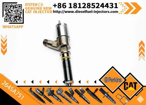 New Injector for CAT320D C6.6 Diesel 320-0690 2645A749 321-3600 320-0655 326-4756 320-0688 375-4106 320-0688 2645A751 2645A753