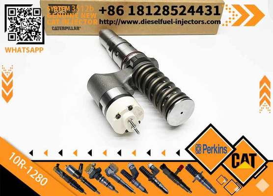 Common Rail Fuel Injector 250-1308 2501308 Injector Assembly 10R-1280 for Caterpillar CAT 3508 3512 3516 3524 Diesel Engine