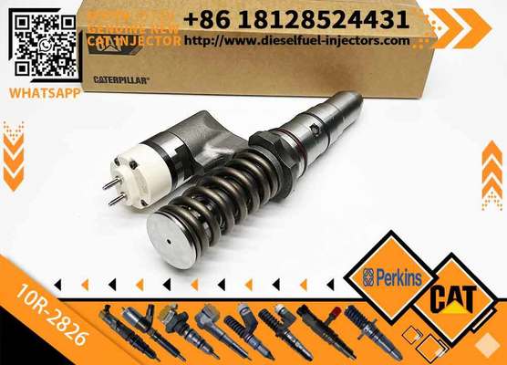 Common Rail Fuel Injector 249-0746 10R-2826 10R-2827 CAT 3512B Injector for Caterpillar Machinery Diesel Engine Parts