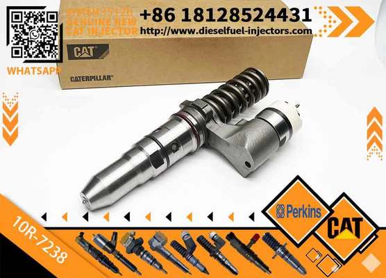 Construction Machinery Parts 246-1854 10R-7238 Common Rail Fuel Injector 246 1854 10R7238 for Caterpillar 3508C 3512C Engine