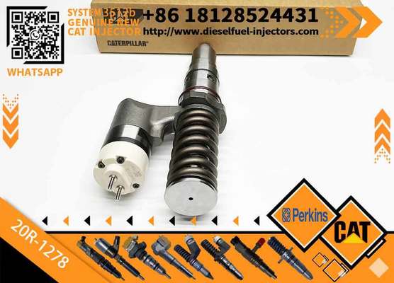 Diesel Fuel Injector 386-1769 3861769 20R-1278 20R1278 for 3508B 3512B 3516B Engine