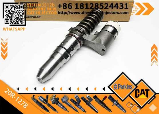 Diesel Fuel Injector 386-1769 3861769 20R-1278 20R1278 for 3508B 3512B 3516B Engine