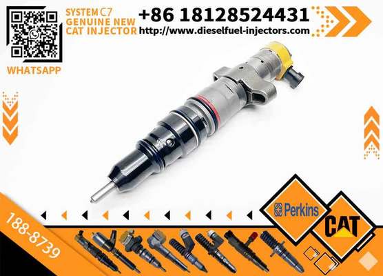 Common Rail Fuel Injector 188-8739 1888739 CAT Injector for Caterpillar C-9 Diesel Engine Parts Construction Machinery Parts