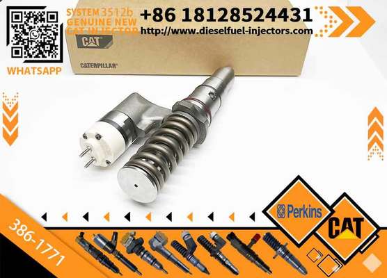 Diesel Common Rail Diesel Fuel Injector 386-1771 3861771 20R-1280 for Caterpillar CAT 3508C 3512C 3516C Diesel Engine