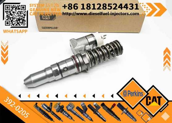 Excavator Common Rail Fuel Injector 392-0205 392-0206 Injection Valves for 3508 3512 3516 Engine
