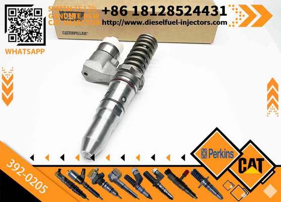 Excavator Common Rail Fuel Injector 392-0205 392-0206 Injection Valves for 3508 3512 3516 Engine