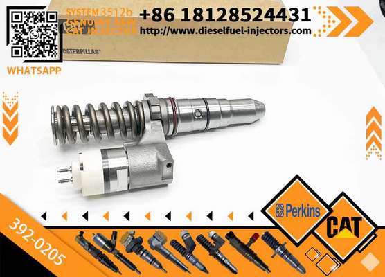 Excavator Common Rail Fuel Injector 392-0205 392-0206 Injection Valves for 3508 3512 3516 Engine